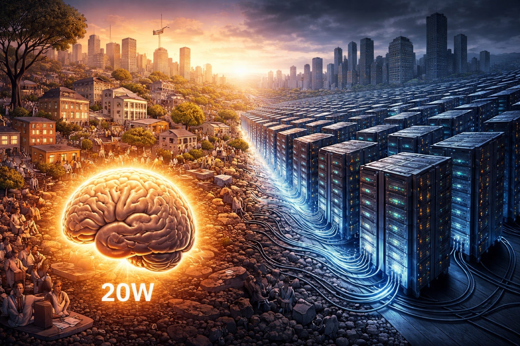 Não bộ con người vận hành chỉ với 20 Watt điện, tương đương với một chiếc màn hình máy tính cũ - Ảnh 2.