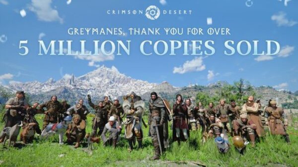 Crimson Desert bán 5 triệu bản chưa đầy một tháng sau ngày ra mắt