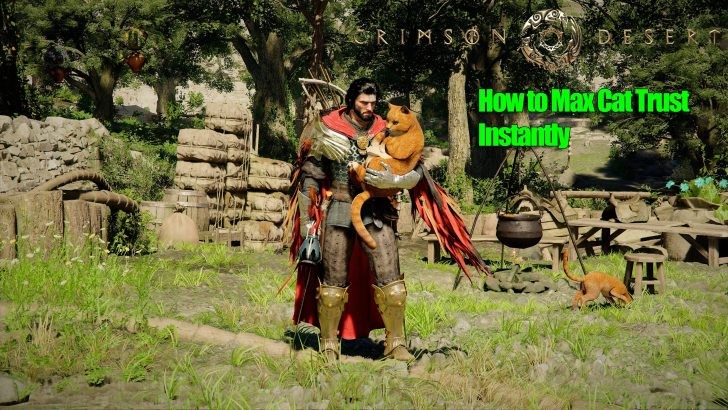 Bắt một con cá này, thuần hóa mèo trong Crimson Desert chỉ mất vài phút - Ảnh 1.