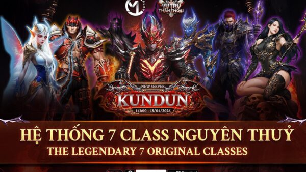 Vũ Trụ Thần Thoại – Tái hiện MMORPG cày cuốc nguyên bản