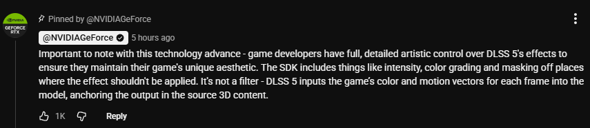 NVIDIA gọi DLSS 5 là đột phá đáng tự hào, game thủ lại bảo trông như "AI slop" - Ảnh 9.
