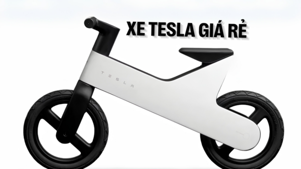 Mẫu xe Tesla rẻ nhất trình làng: 2 bánh, giành cho dân chơi nhí, giá chưa đến 6 triệu đồng