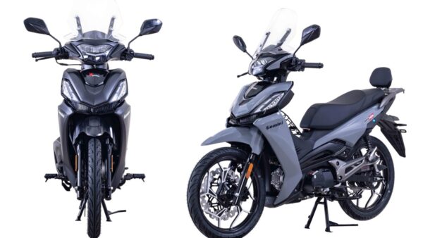 Tân binh xe số 125cc đến từ Hy Lạp sở hữu hàng loạt trang bị độc lạ: Kính chắn gió, tựa lưng tháo rời cùng đĩa phanh khủng 320 mm