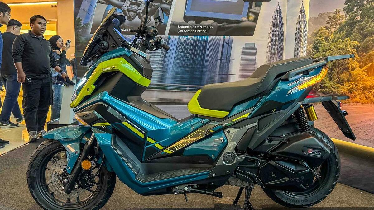 Đối thủ Honda ADV160 lộ diện giá chỉ 60 triệu đồng, trang bị phanh ABS, TCS cùng camera hành trình cực xịn