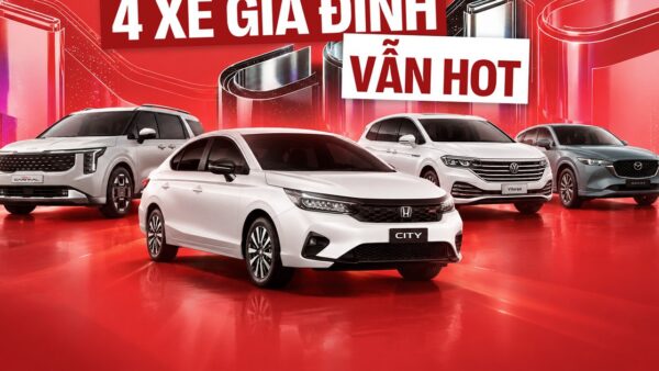 Loạt ‘Xe gia đình’ thắng CCA 2025 lọt Top 5 năm nay: City tạm dẫn đầu, CX-5 và Carnival nhóm giữa trong khi Viloran hụt hơi