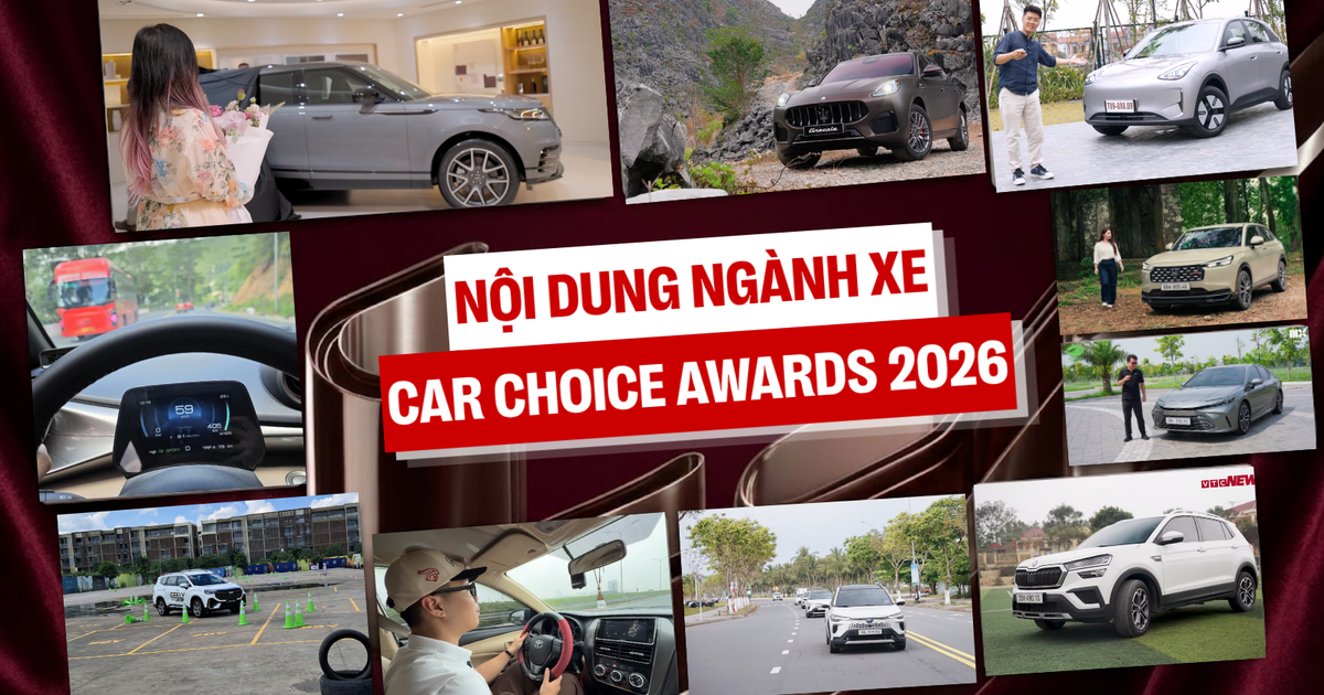 Đi tìm 5 nội dung ngành xe đáng chú ý trong năm tại Car Choice Awards 2026