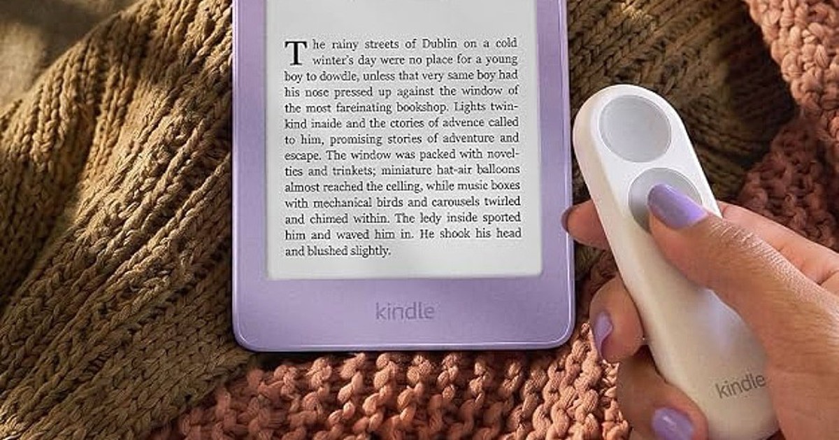 Cuối cùng thì Kindle cũng có điều kiển chuyển trang nhỏ gọn giống như nhiều thiết bị chạy Android